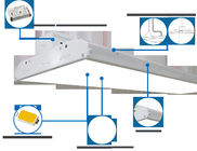130Lm/W Efficiency Industrial LED High Bay Suspended LED Linear High Bay Fixtures